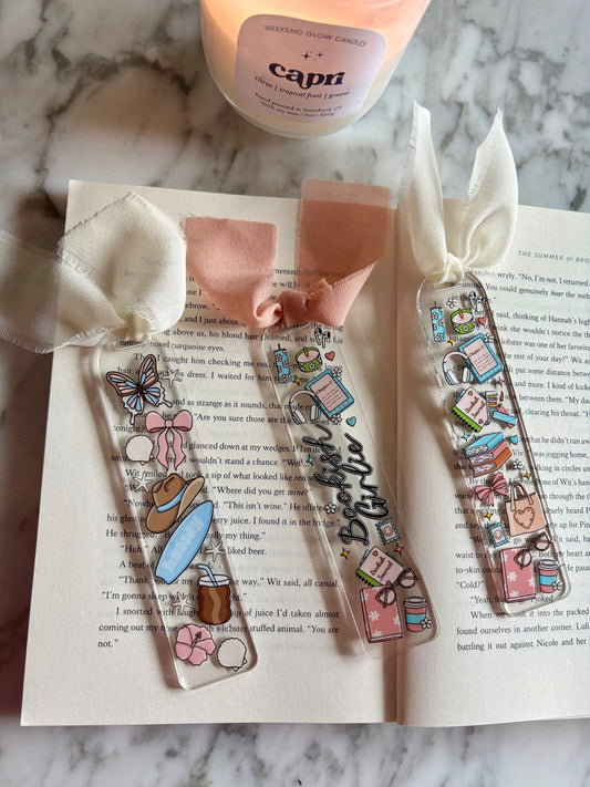 Summer Acrylic Bookmarks